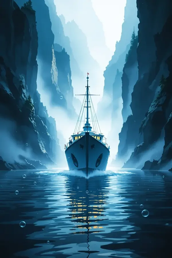 神秘海峡海报