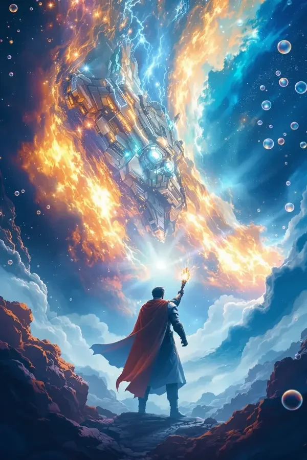 星河火炬海报
