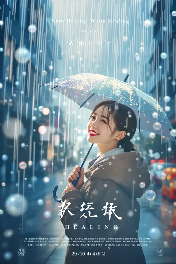 微雨暖心海报